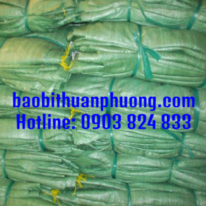 Bao PP dệt màu xanh - Bao Bì Thuận Phương - Công Ty TNHH Bao Bì Nhựa Thuận Phương